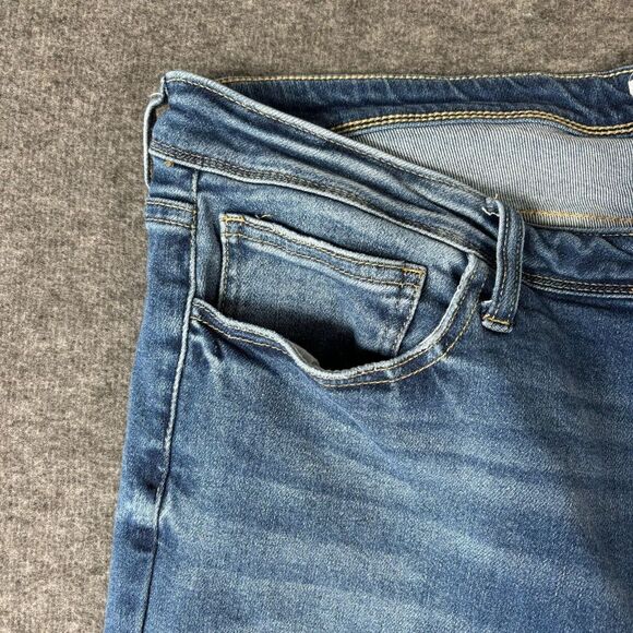 Jelly Jeans Womens Size 20 Raw Hem Distressed Stretchy - Picture 2 of 11